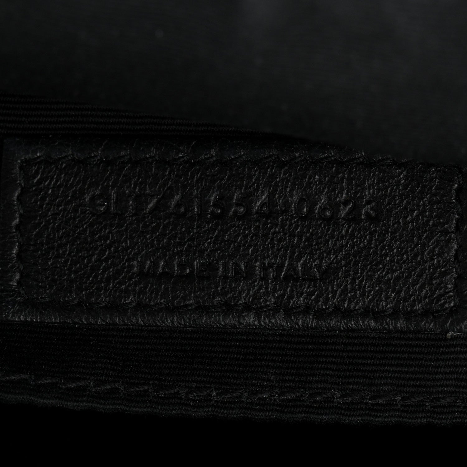 Saint Laurent Calfskin Matelasse Monogram Monochrome Lou Camera Bag Black 7 of 13