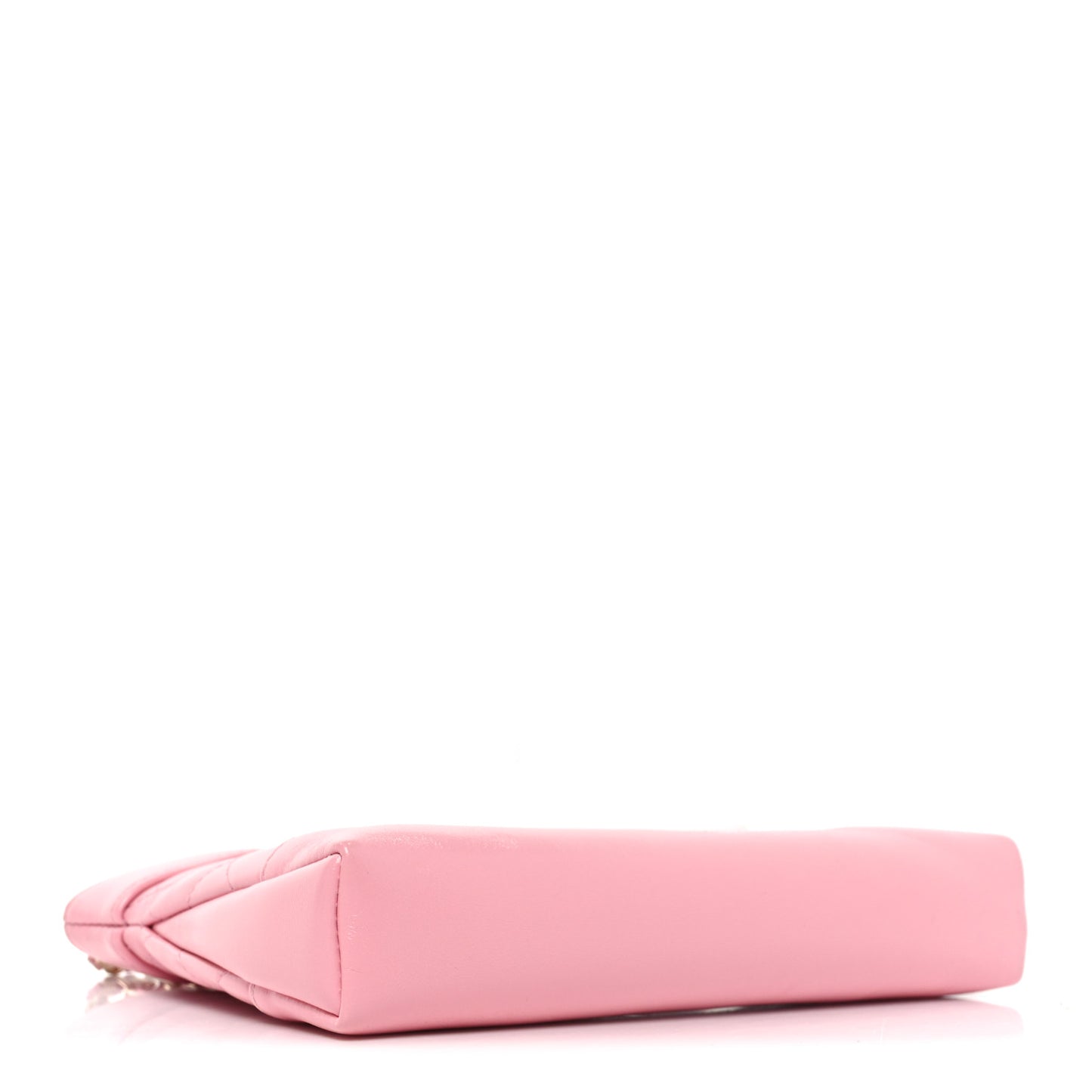 Shiny Lambskin Quilted Nano 31 Shopping Bag Pink