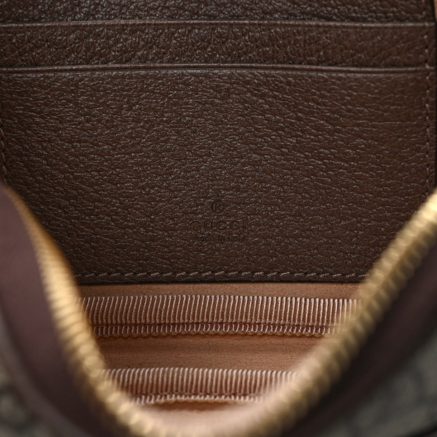 GG Supreme Monogram Web Mini Ophidia GG Bag Brown