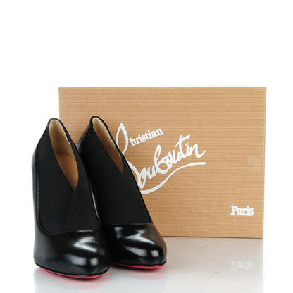 Christian Louboutin Shiny Nappa Toot Couverte 100 Pumps 40 Black 8 of 8