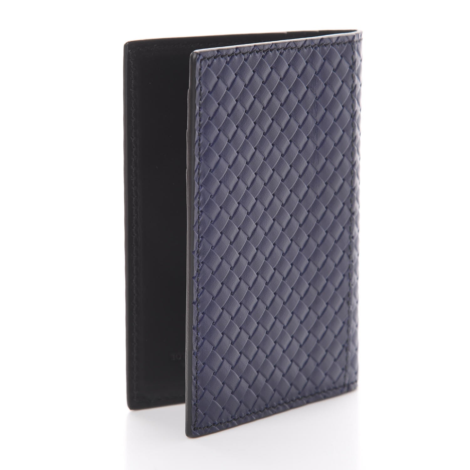 Bottega Veneta Nappa Intrecciato Bi-Fold Card Holder Atlantic 2 of 5