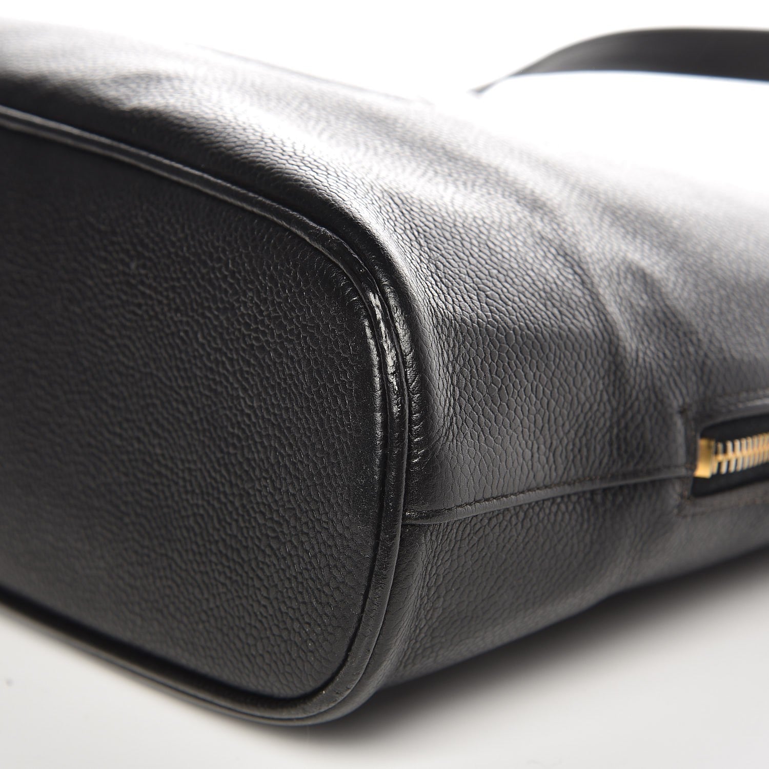 Chanel Caviar Large CC Shoulder Bag Black 11 of 20