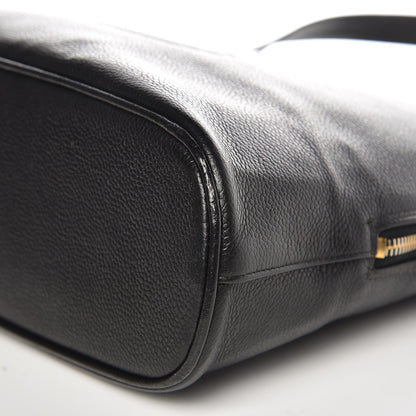 Chanel Caviar Large CC Shoulder Bag Black 11 of 20