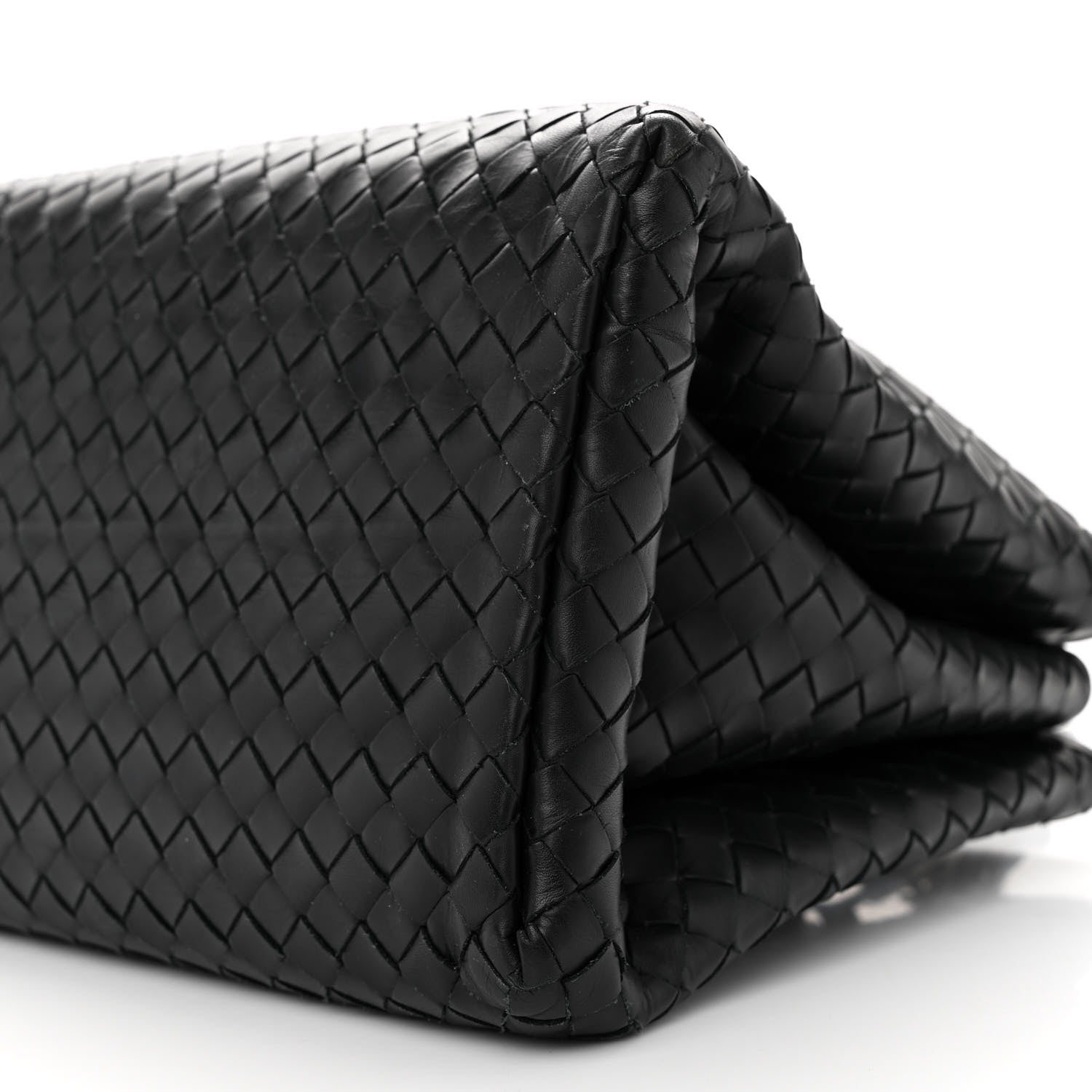 Bottega Veneta Light Calf Intrecciato Small Roma Black 10 of 12