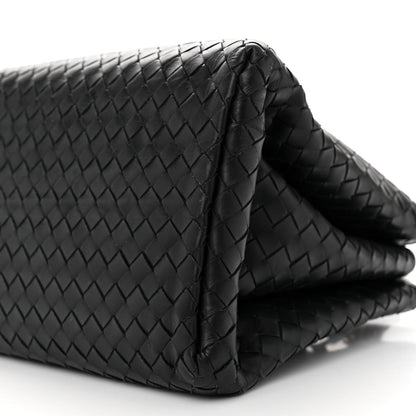 Bottega Veneta Light Calf Intrecciato Small Roma Black 10 of 12