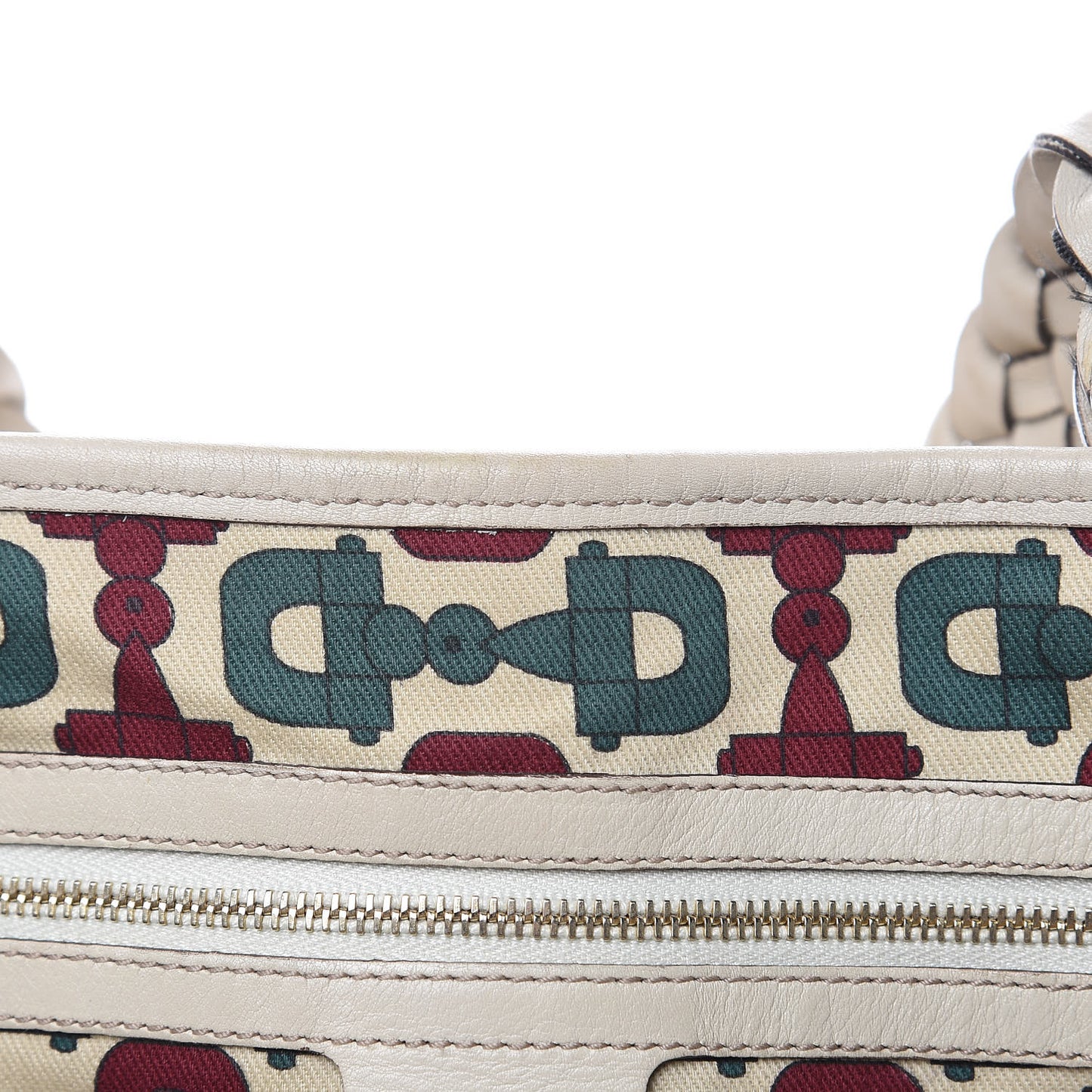 Guccissima Medium Pelham Shoulder Bag Off White