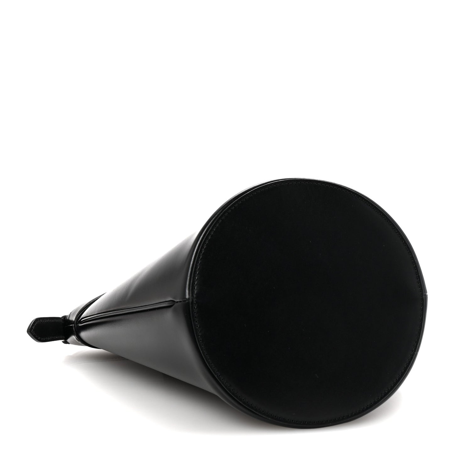 Calfskin Crecy Bucket Bag Black