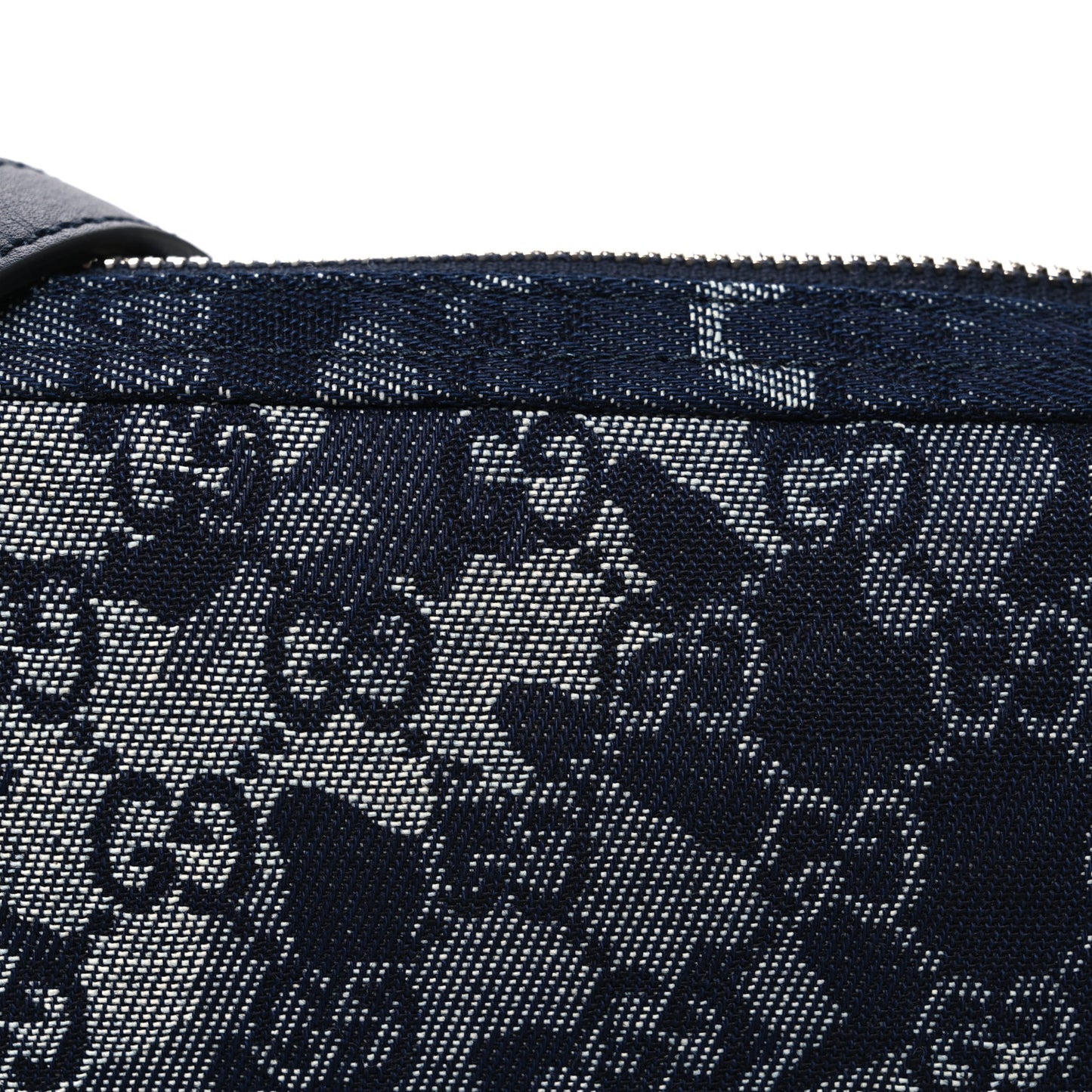 Denim GG Monogram Camouflage Small Crossbody Bag Blue