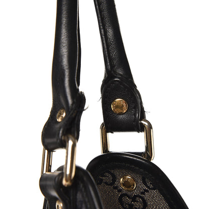 Gucci Crystal Monogram Large Joy Shoulder Bag Black 14 of 14