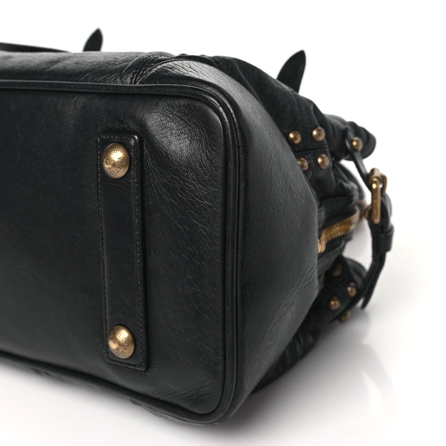 Lambskin Riveting Black