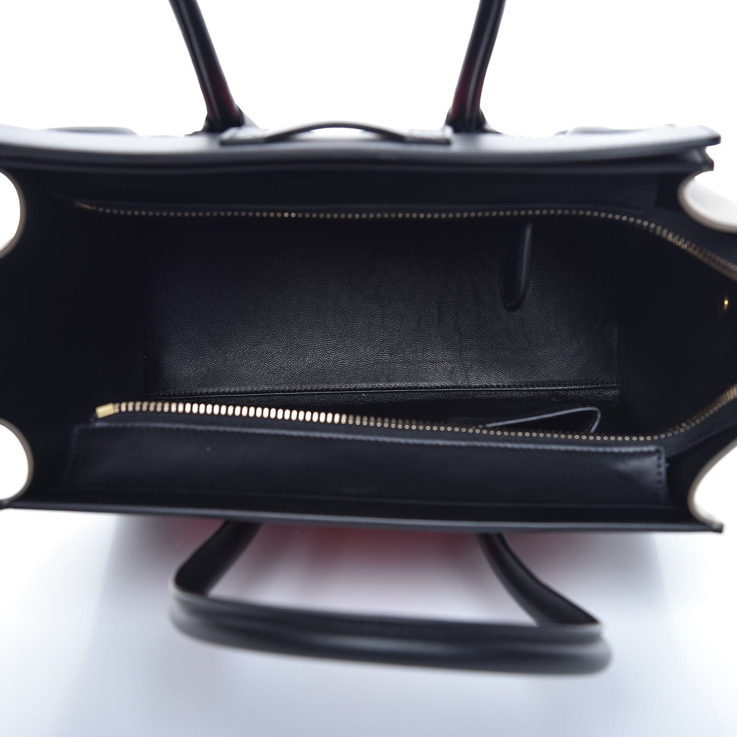 Python Calfskin Micro Luggage Bright Red