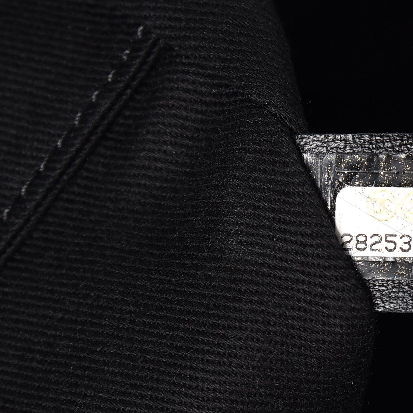 Lurex Boucle Medium Deauville Tote Black