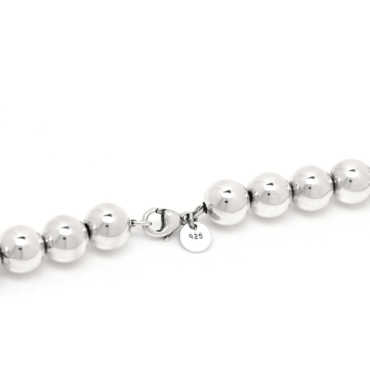Sterling Silver 10mm HardWear Ball Necklace