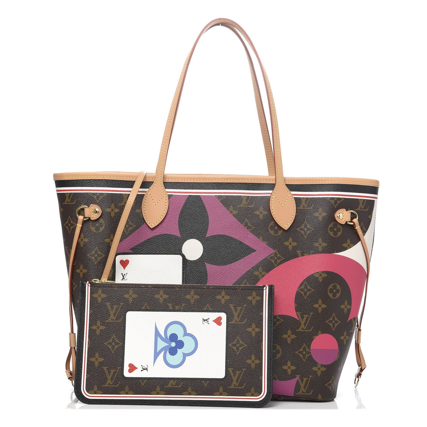 Louis Vuitton Monogram Game On Neverfull MM 1 of 12