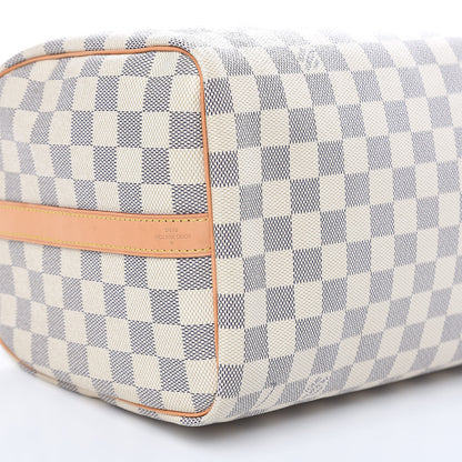 Louis Vuitton Damier Azur Speedy Bandouliere 30 8 of 14