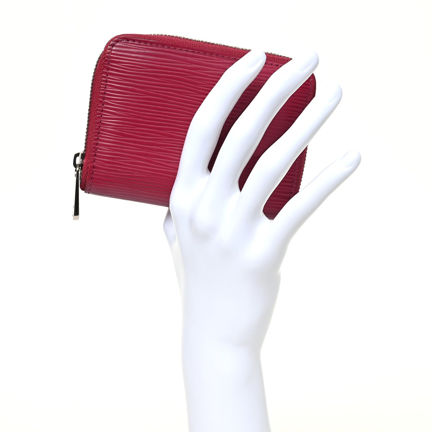 Epi Zippy Coin Purse Fuchsia