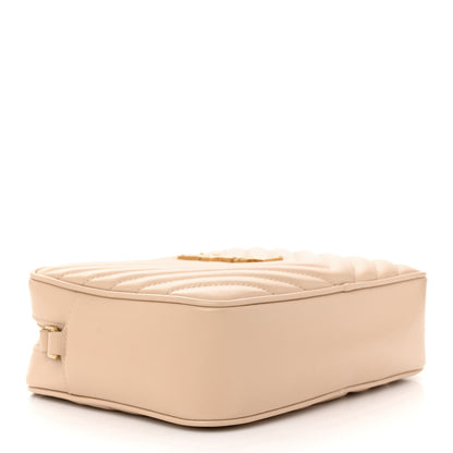 Saint Laurent Calfskin Matelasse Monogram Lou Camera Bag Nude Powder 5 of 11