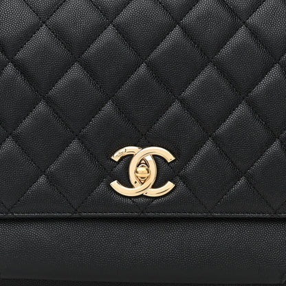 Chanel Caviar Quilted Large Business Affinity Flap Black 8 of 12