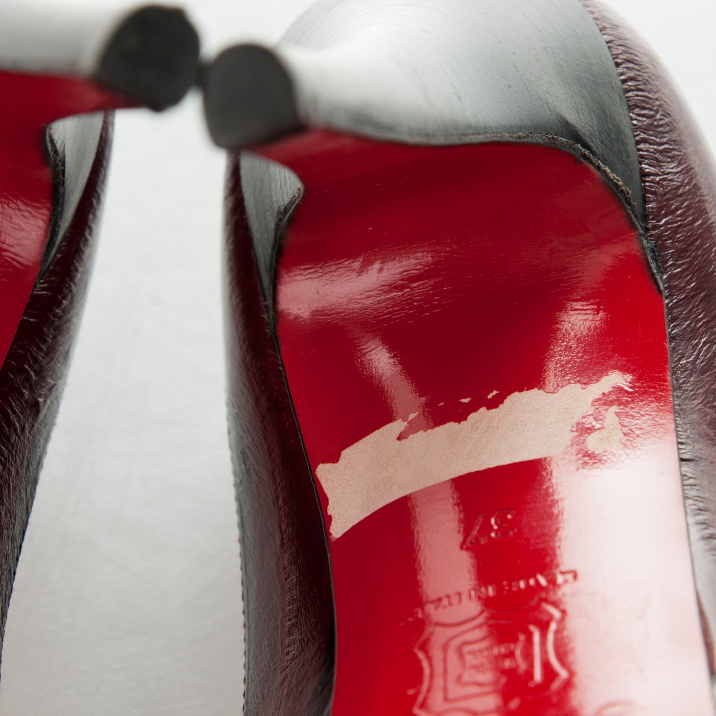 Eel Skin Altadama 140 Pumps 37 Red Vinaccia