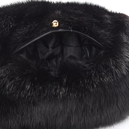 Louis Vuitton Vison Fur Muff Black 5 of 8