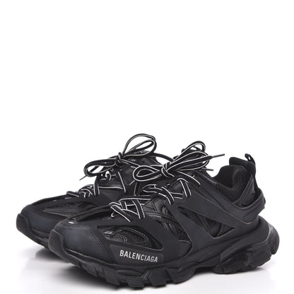 Balenciaga Mesh Nylon Track Sneakers 40 Black 3 of 7