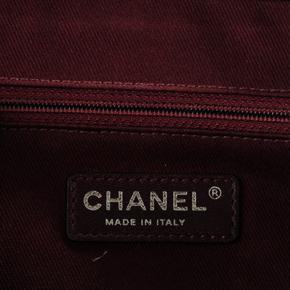 Chanel Glazed Calfskin Quilted Medium Duo Color Flap Light Pink 7 of 8