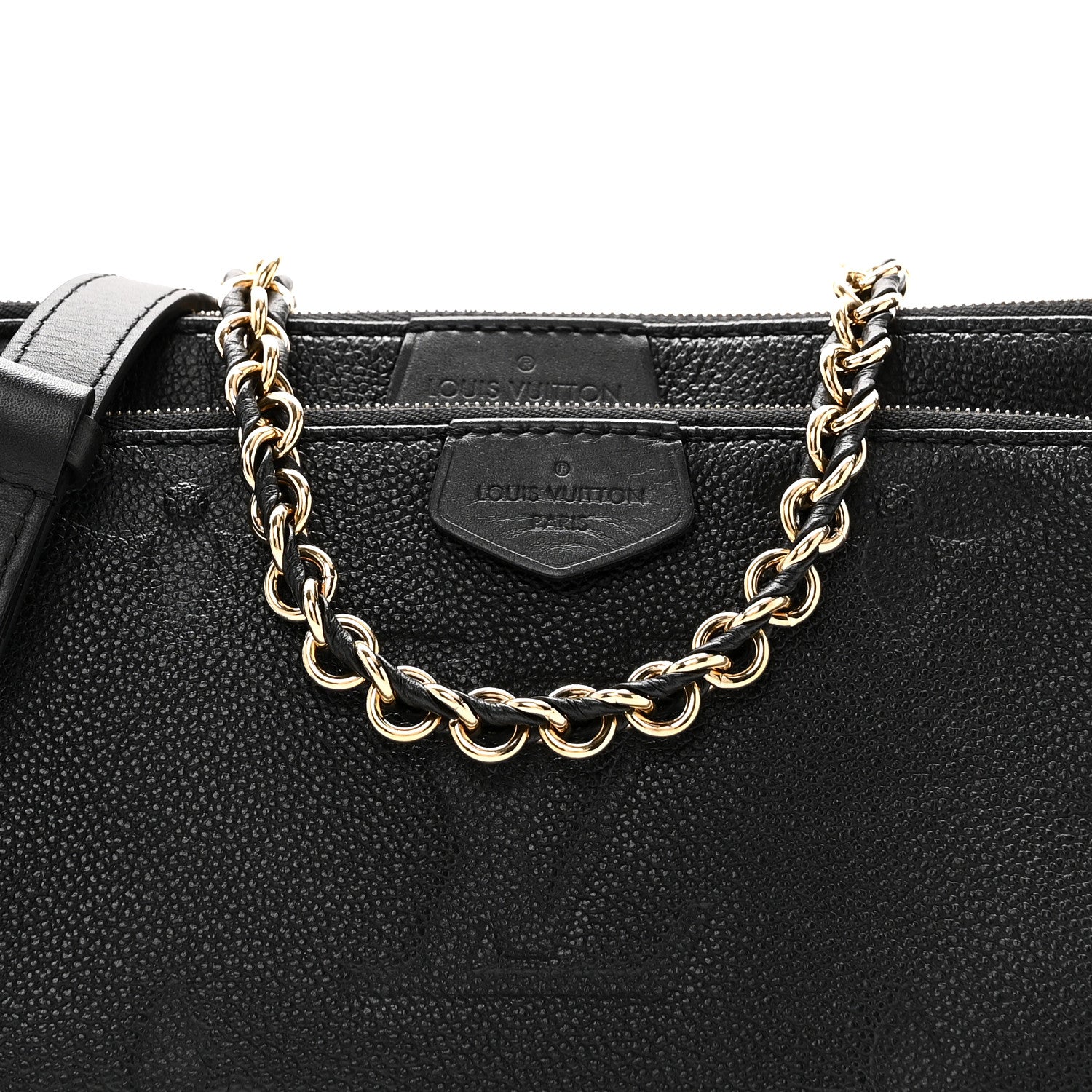 Louis Vuitton Empreinte Monogram Giant Multi Pochette Accessories Black 8 of 10