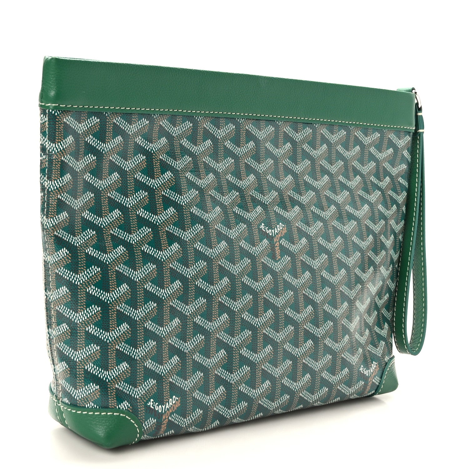 Goyard Goyardine Conti Pouch Green 3 of 8