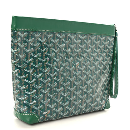 Goyard Goyardine Conti Pouch Green 3 of 8