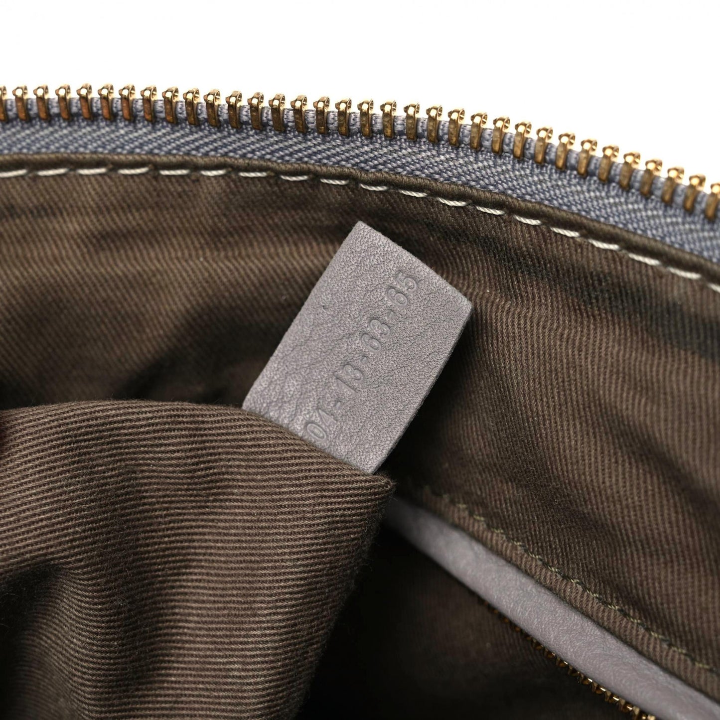 Calfskin Medium Marcie Satchel Cashmere Grey