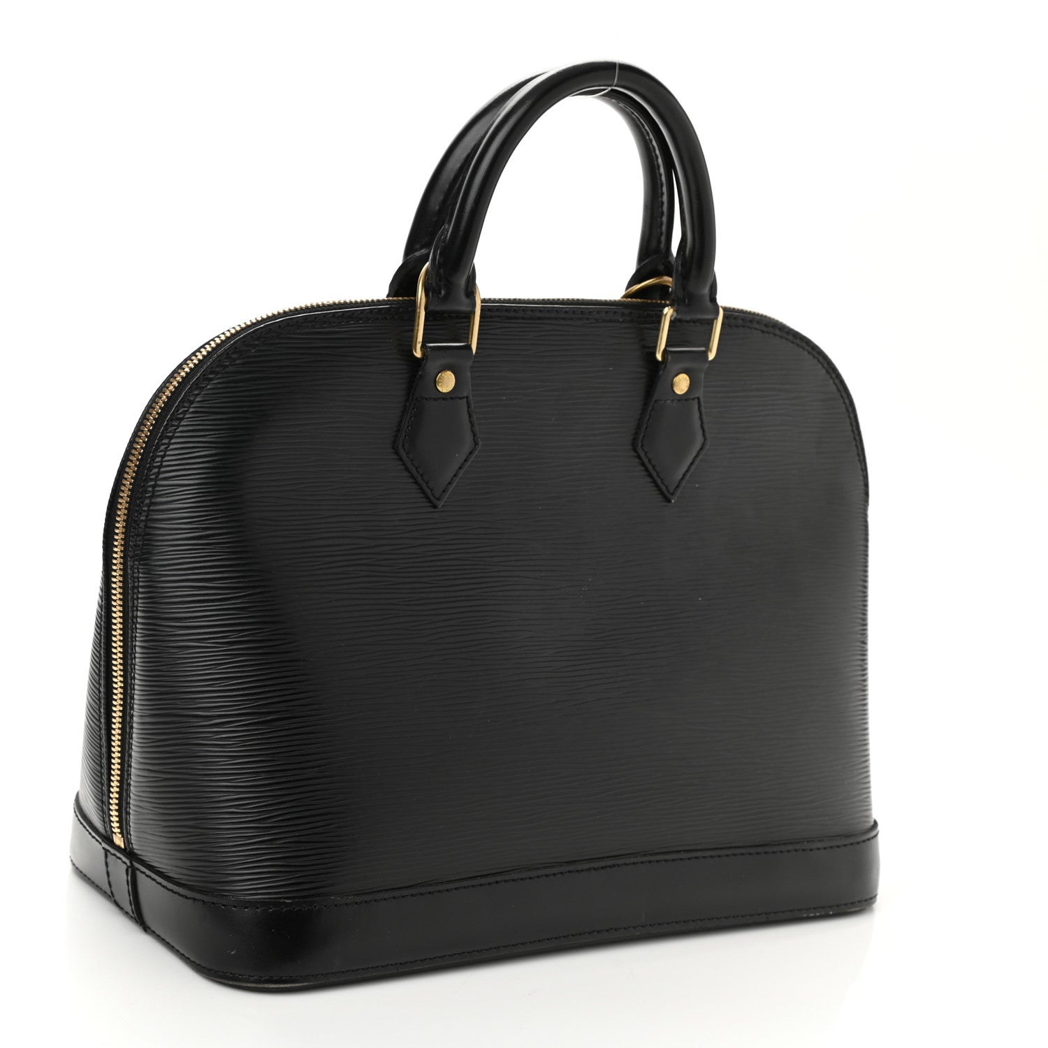 Louis Vuitton Epi Alma PM Black 2 of 7