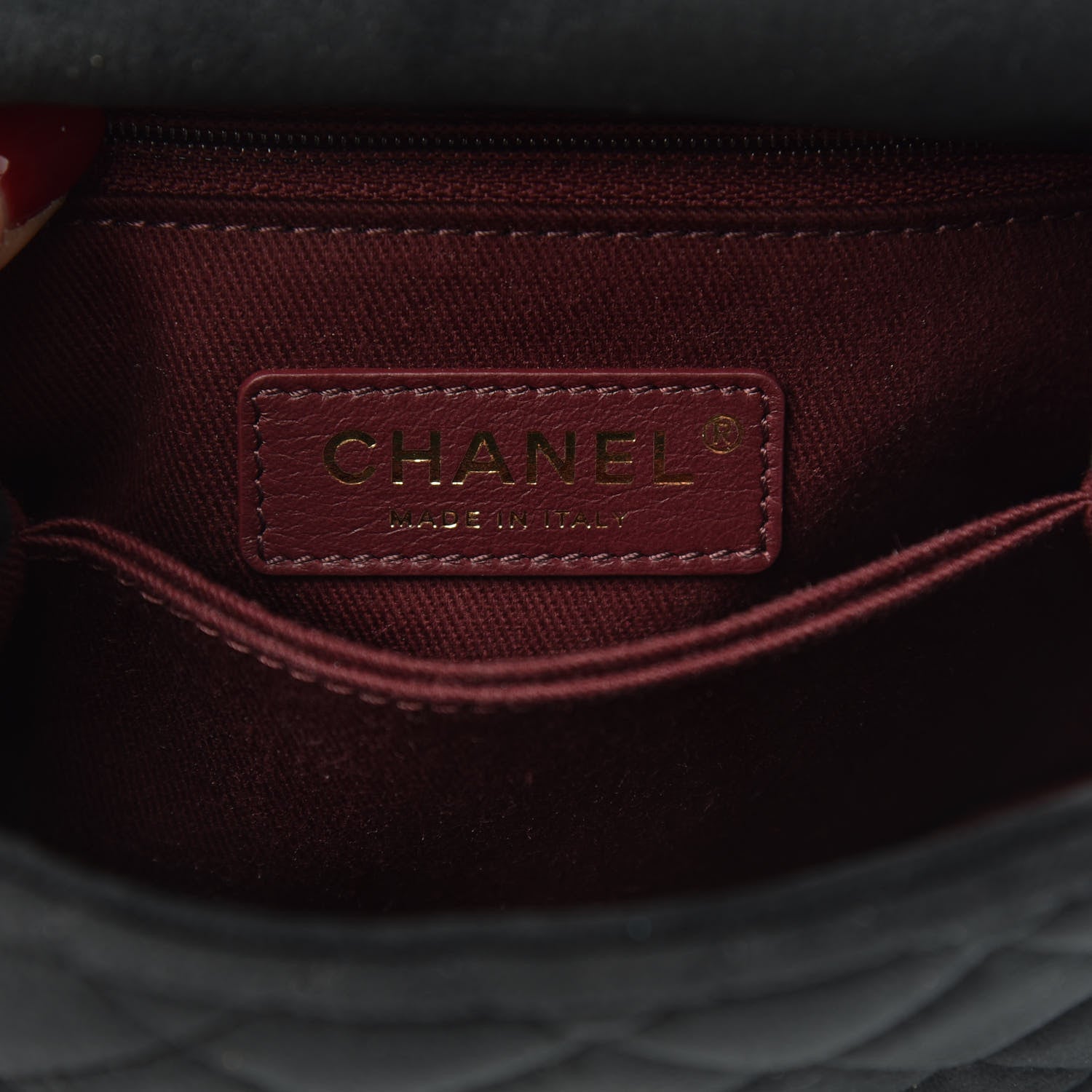 Chanel Velvet Crystal Quilted Extra Mini Coco Handle Flap Black 6 of 10