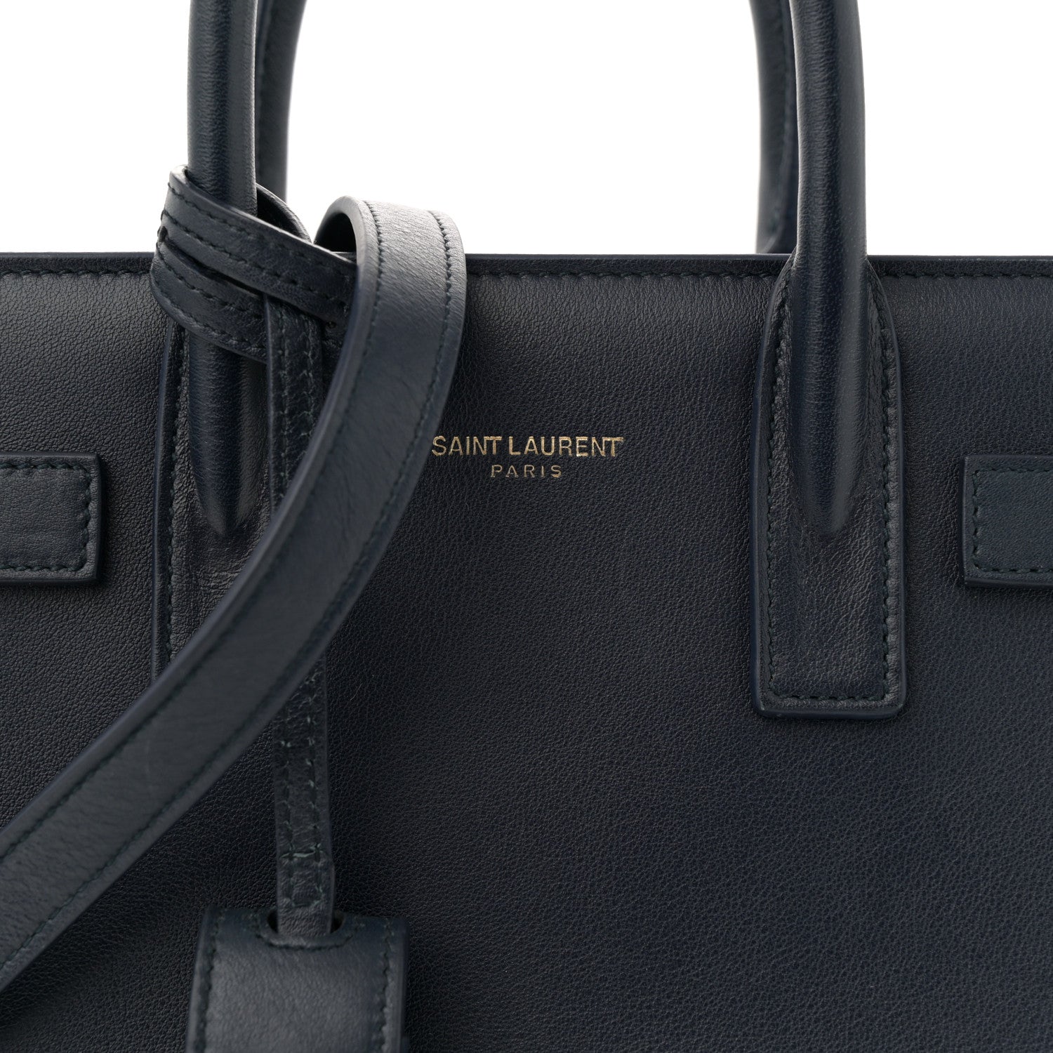 Saint Laurent Calfskin Nano Sac De Jour Royal Blue 8 of 11