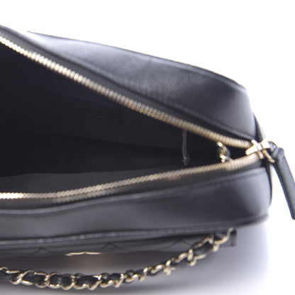 Chanel Caviar Quilted Small In & Out Camera Case Black 5 of 11