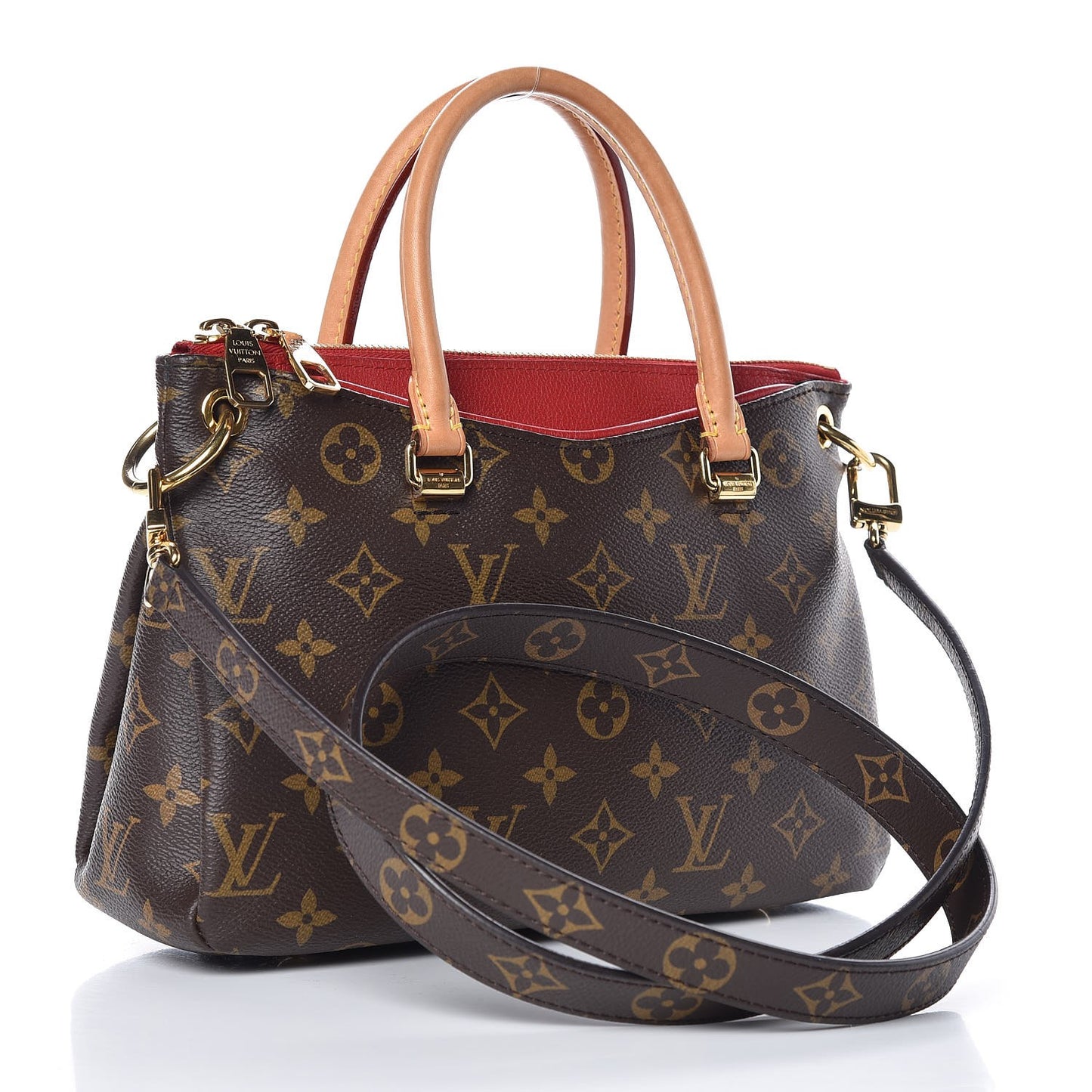 Monogram Pallas BB Cherry