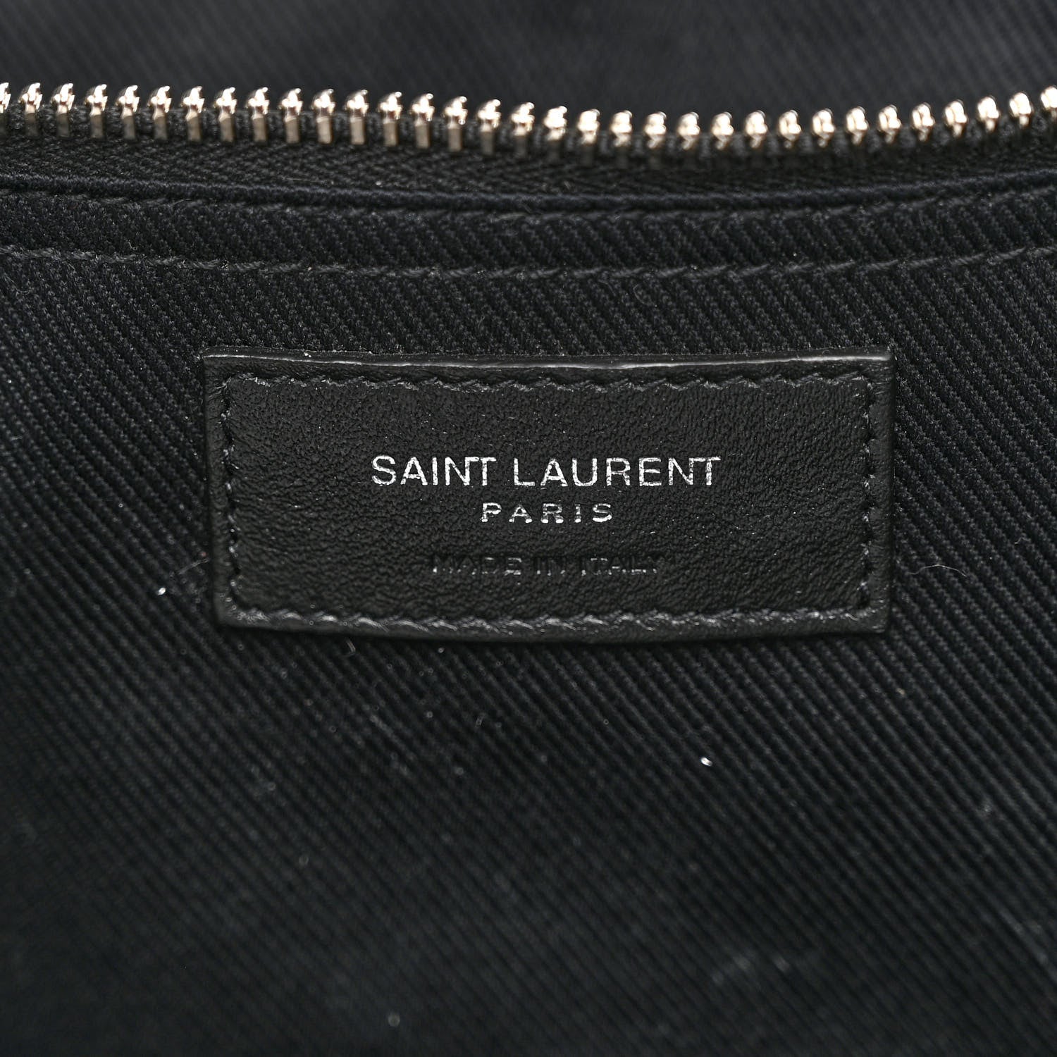 Saint Laurent Vitello Large Rive Gauche Tote Dark Green 6 of 9