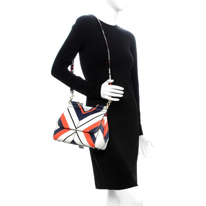 Dolce & Gabbana Dauphine Striped Medium Miss Sicily Satchel Multicolor 2 of 9