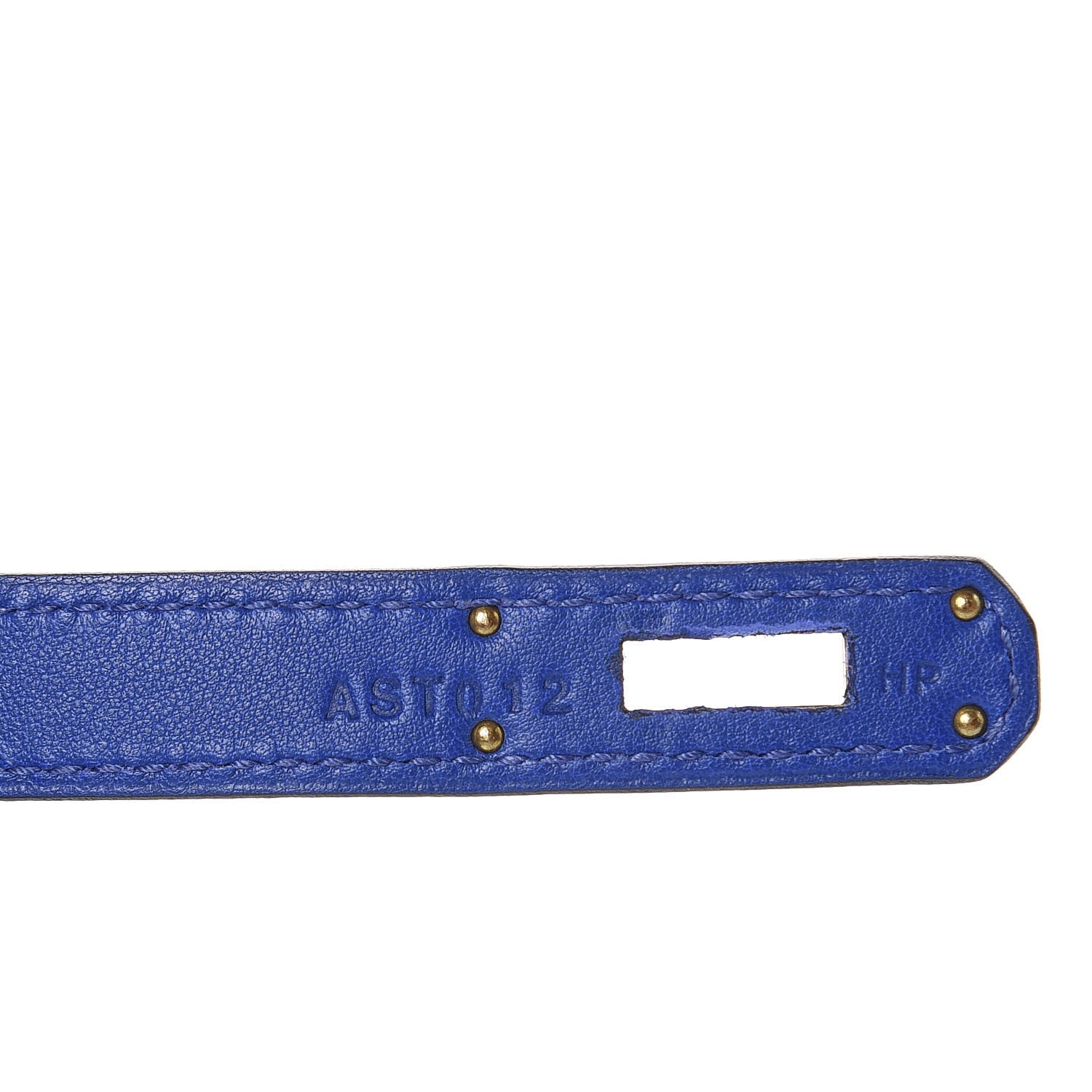 Hermes Swift Kelly Cut Clutch Pochette Bleu Electrique 7 of 11
