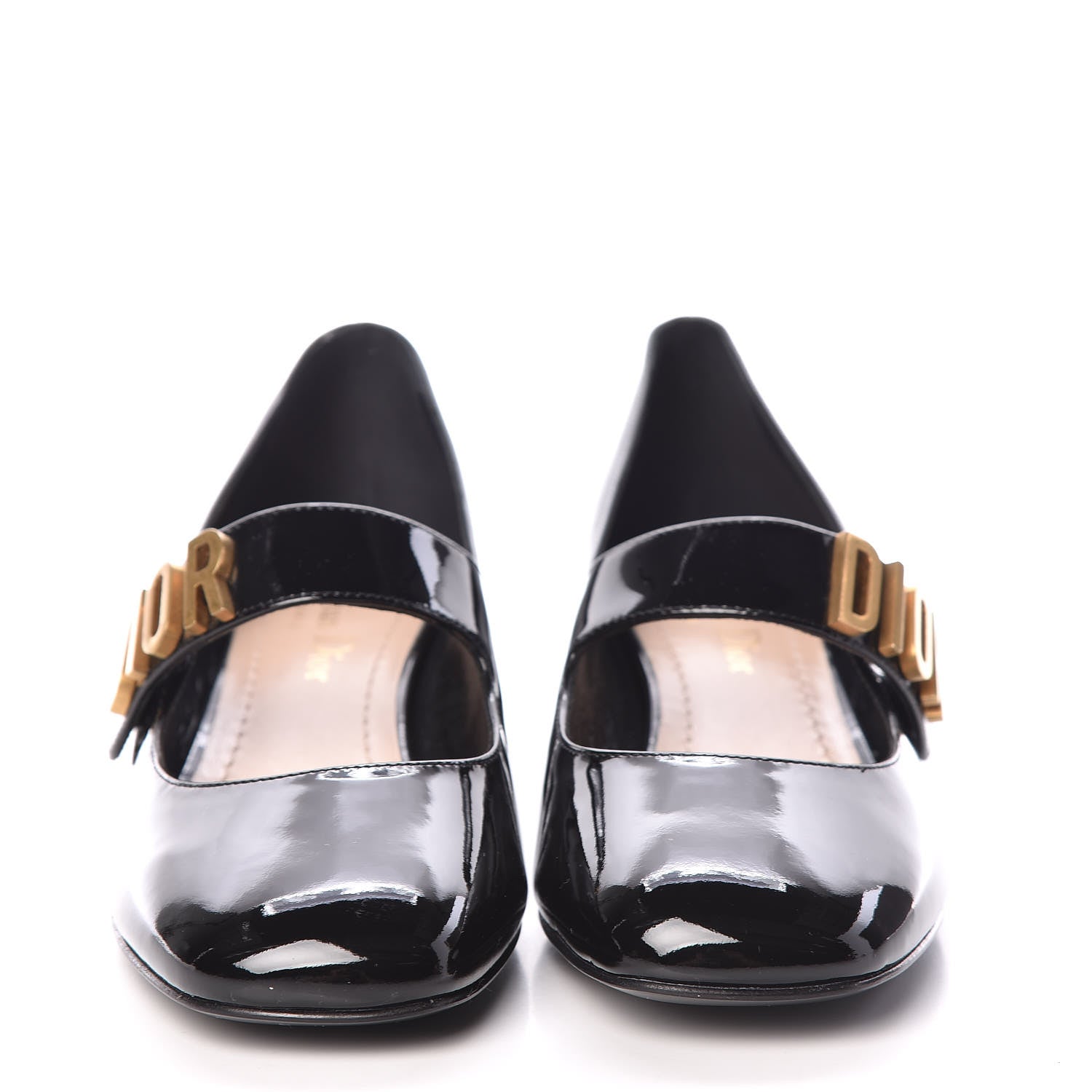 Christian Dior Patent Baby-D Ballet Pumps 36 Black 2 of 8