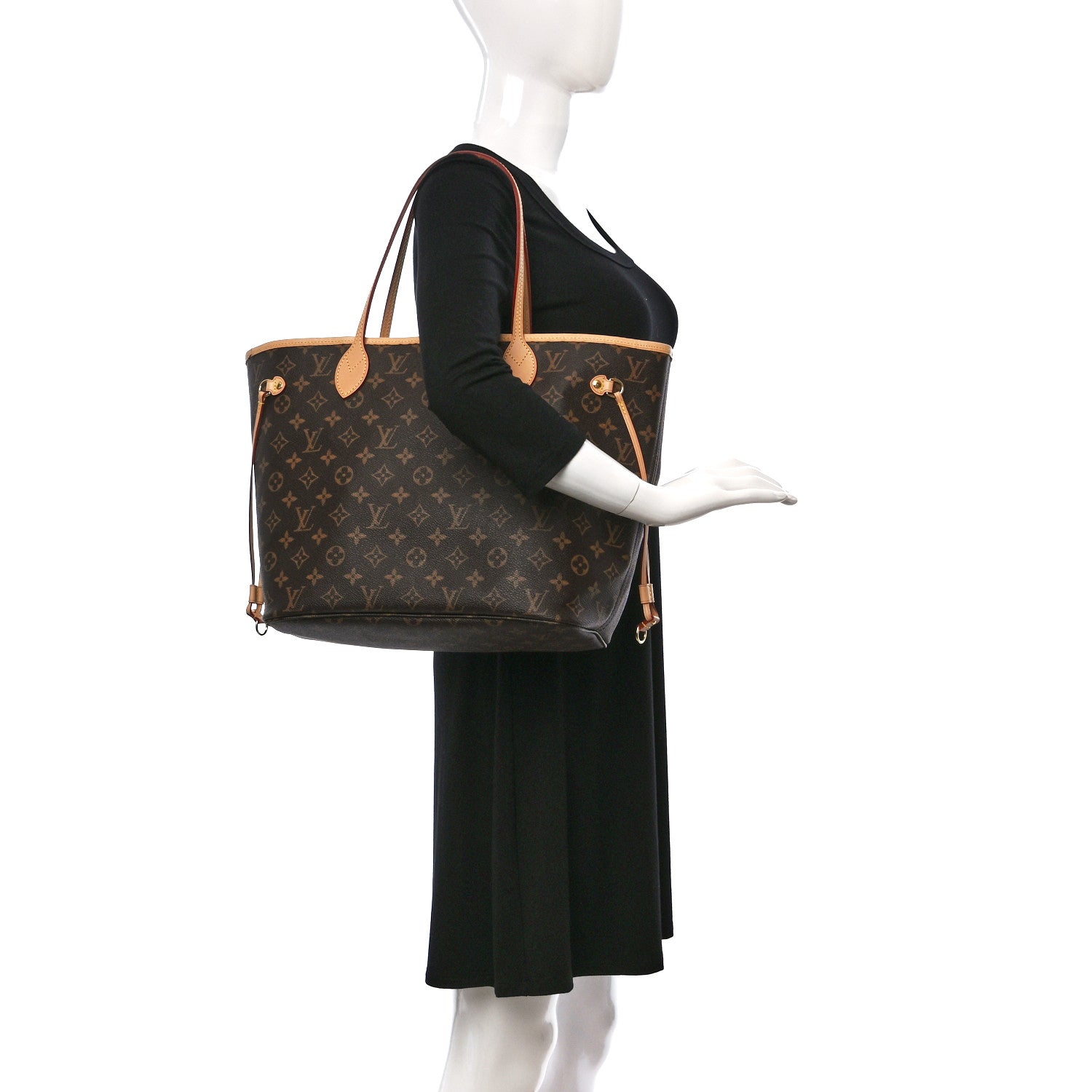 Louis Vuitton Monogram Neo Neverfull MM Pivoine 2 of 9