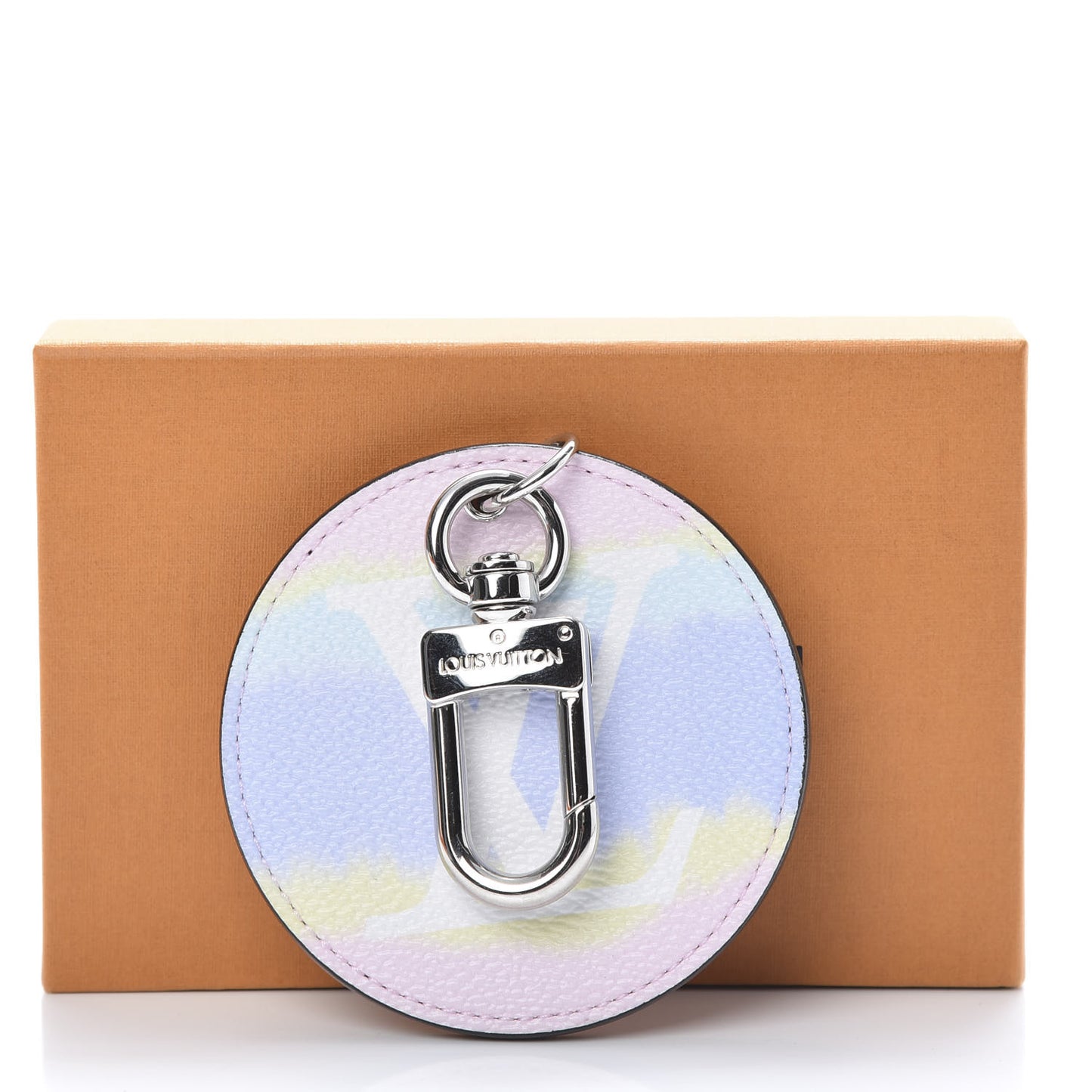 Monogram Escale Bag Charm Key Holder Pastel