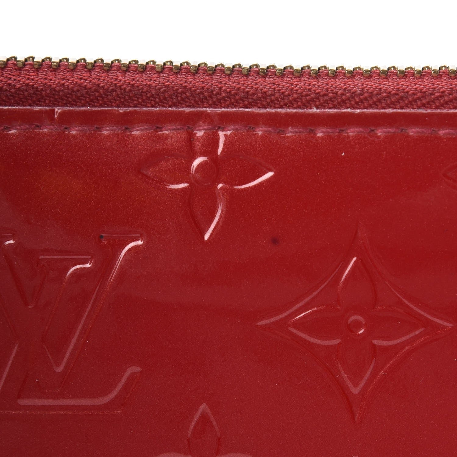 Louis Vuitton Vernis Zippy Wallet Pomme D'Amour 9 of 13