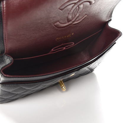 Chanel Caviar Quilted Medium Double Flap Black 6 of 9