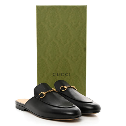 Gucci Calfskin Princetown Slippers 38 Black 9 of 9