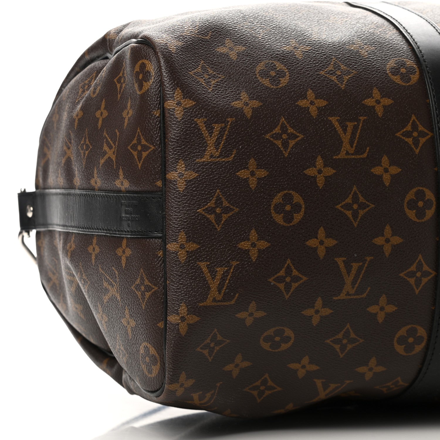 Louis Vuitton Monogram Macassar Keepall Bandouliere 45 9 of 12