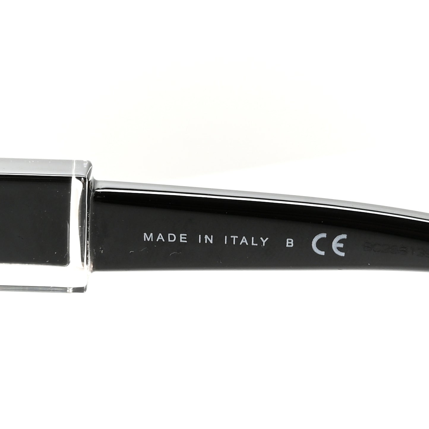 Acetate Pearl Butterfly Sunglasses 5445-H Black