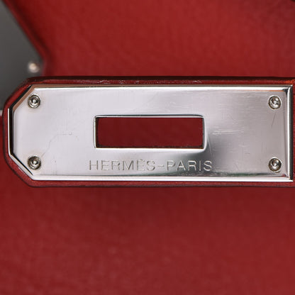 Hermes Swift Birkin 30 Rouge Garance 11 of 27