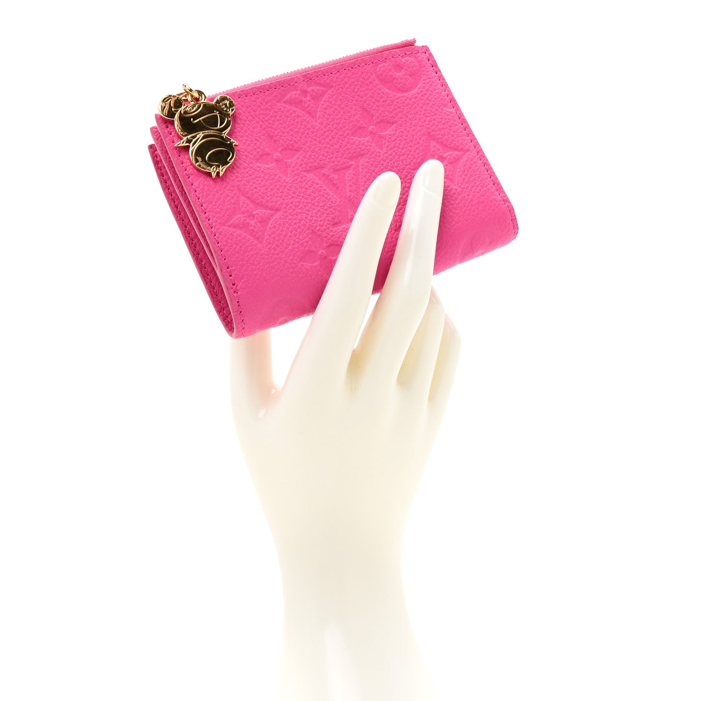 X TM Empreinte Monogram Lisa Wallet Kawaii Pink