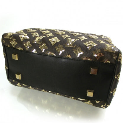 Louis Vuitton Monogram Sequins Eclipse Speedy 28 Gold 4 of 9