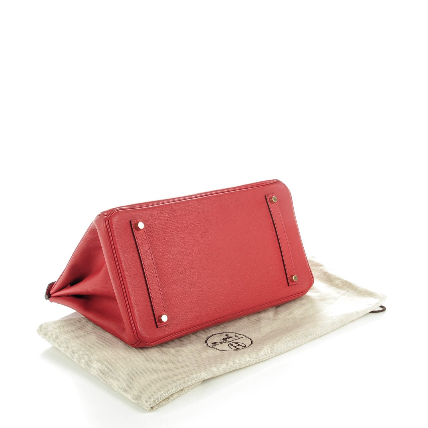 Hermes Epsom Birkin 35 Rouge Casaque 9 of 21